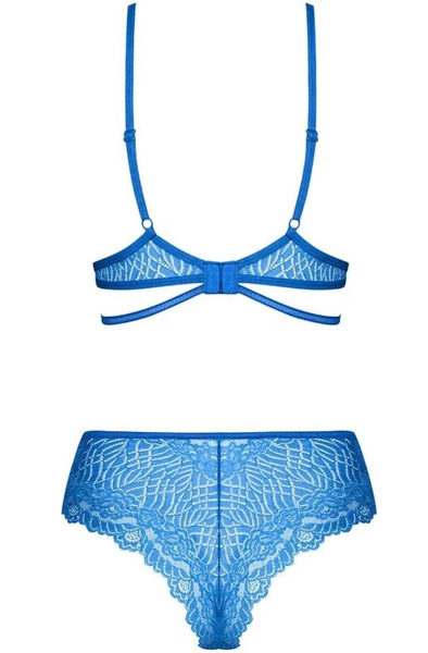 Obsessive Bluellia 2-teiliges Set Blau - Sexy Dessous 4