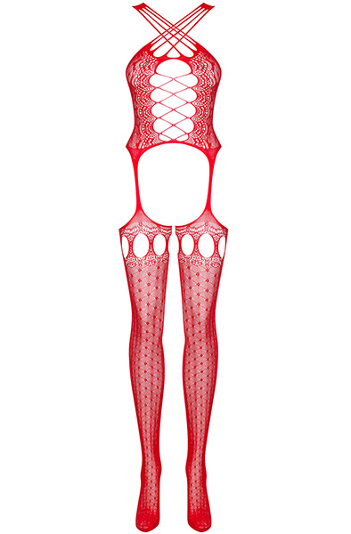 Obsessive Bodystocking G313 Rot - Bodystocking 3