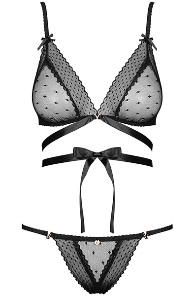 Obsessive Bowessa 2-teiliges Set - Sexy Dessous 3