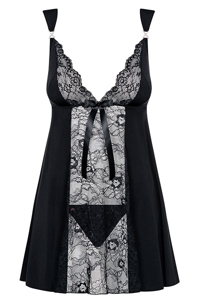 Obsessive Charmea Babydoll & String - Babydoll-Dessous 3