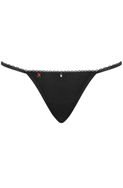 Obsessive Chiccanta String Schwarz - Slip 3