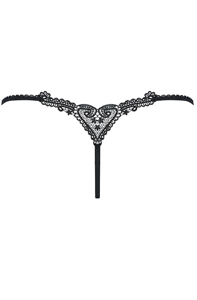 Obsessive Chiccanta String Schwarz - Slip 4