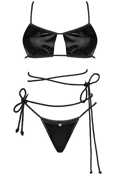 Obsessive Cordellis 2-teiliges Set Schwarz - Sexy Dessous 3