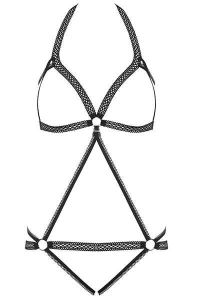 Obsessive Darkie Ouvert Teddy Schwarz - Teddy 3