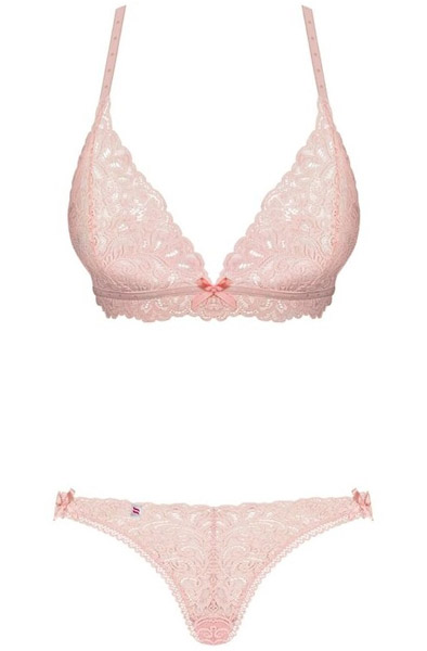 Obsessive Delicanta Top & String in Rosa - Sexy Dessous 3