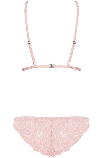 Obsessive Delicanta Top & String in Rosa - Sexy Dessous 4
