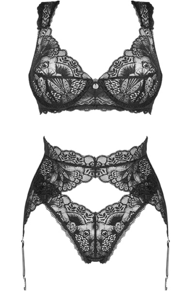 Obsessive Donna Dream 3-teiliges Set - Sexy Dessous 3