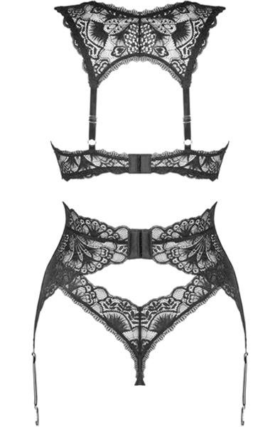 Obsessive Donna Dream 3-teiliges Set - Sexy Dessous 4