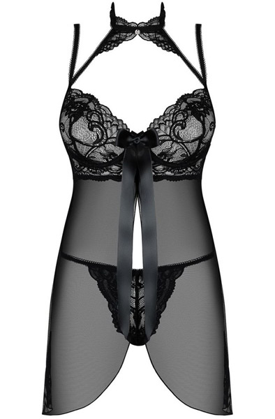 Obsessive Elizenes Babydoll & String - Babydoll-Dessous 3