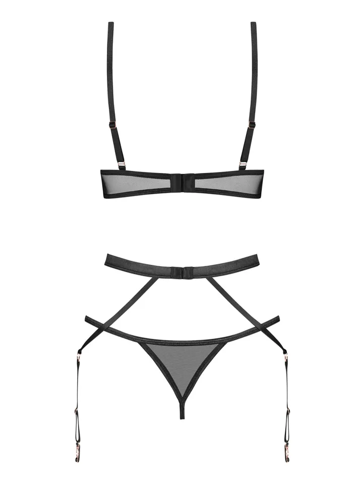 Obsessive Euridia 3-pcs Lingerie Set - Unterwäschen Set 4 [full]