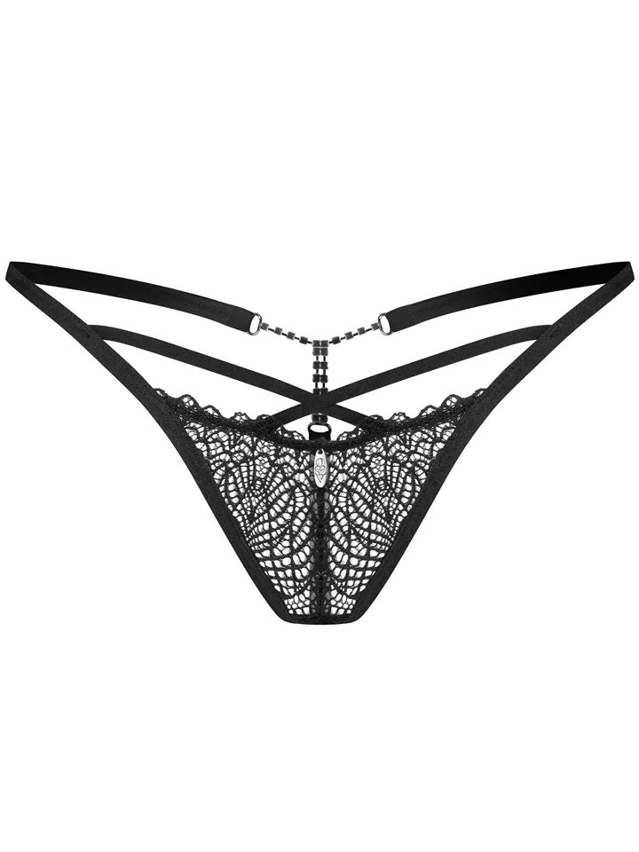 Obsessive Iliosa Thong Black - Tangas 3