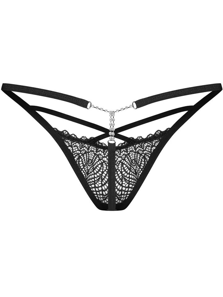 Obsessive Iliosa Thong Black - Tangas 4