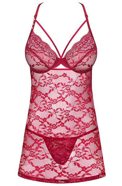 Obsessive Ivetta Babydoll & String - Babydoll-Dessous 3