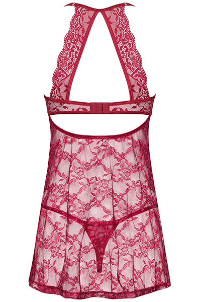 Obsessive Ivetta Babydoll & String - Babydoll-Dessous 4