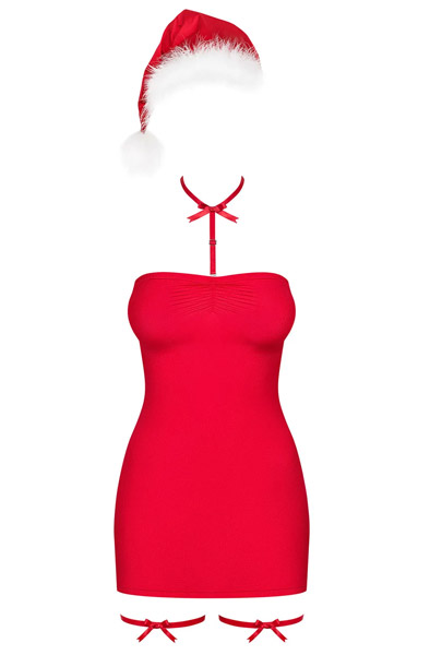 Obsessive Kissmas Negligé Rot - Sexy Dessous 3