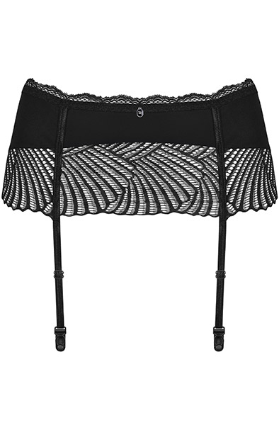 Obsessive Klarita Strumpfhalter Schwarz - Halter für Strumpfhalter 3