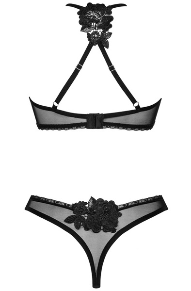Obsessive Latinesa 2-teiliges Set Schwarz - BH & BH-Set 4