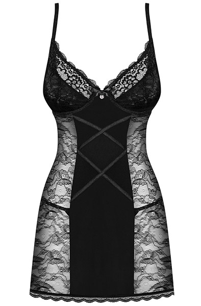 Obsessive Laurise Babydoll & String - Babydoll-Dessous 3