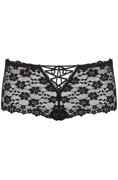 Obsessive Letica Shorties Schwarz - Spitzenhöschen 3
