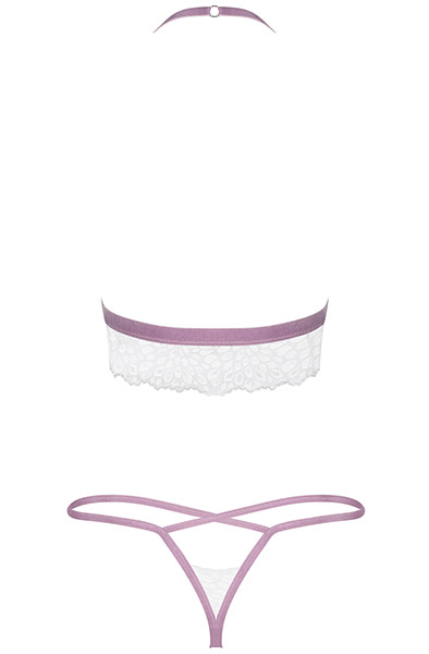 Obsessive Lilyanne 2-teiliges Set Weiß - Sexy Dessous 4