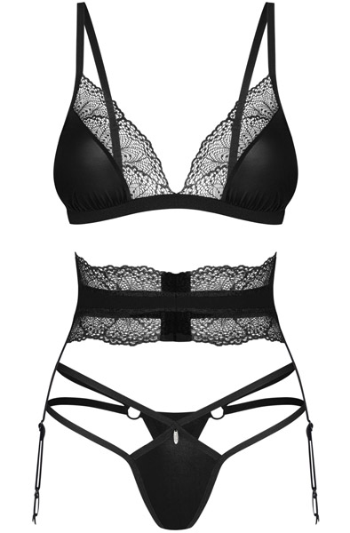 Obsessive Lobellis 3-teiliges Set - Unterwäschen Set 4
