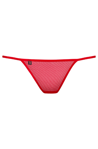Obsessive Luiza String Rot - Spitzenhöschen 4