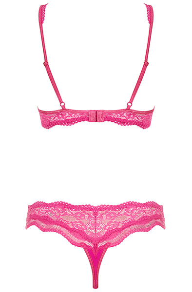 Obsessive Luvae 2-teiliges Set Rosa - Sexy Dessous 4