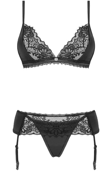 Obsessive Maderris 3-teiliges Set - Sexy Dessous 3