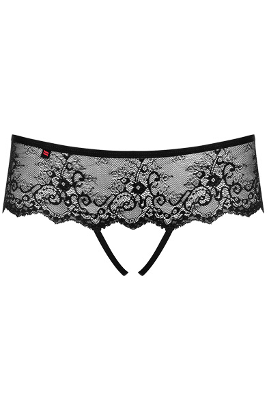 Obsessive Merossa Ouvert-Slip Schwarz - Slip ouvert 4