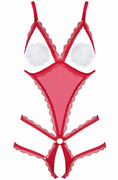 Obsessive Merrynel Sexy Body mit offenem Schritt - Teddy 3