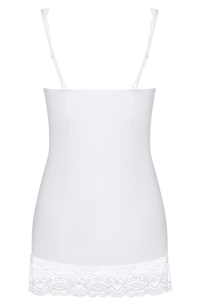 Obsessive Miamor Negligé & String in Weiß - Sexy Kleidung 4