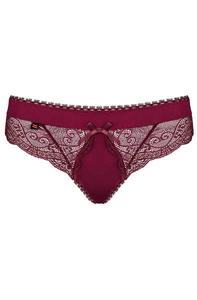 Obsessive Miamor Slip Weinrot - Spitzenhöschen 3