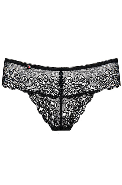 Obsessive Miamor String Tanga Schwarz - Spitzenhöschen 4