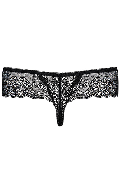 Obsessive Miamor String Tanga Schwarz - Spitzenhöschen 5