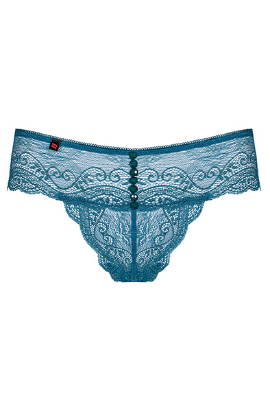 Obsessive Miamor Tanga Blau - Spitzenhöschen 3