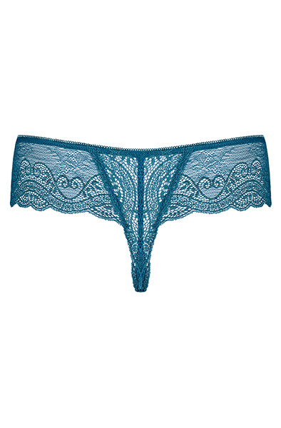 Obsessive Miamor Tanga Blau - Spitzenhöschen 4