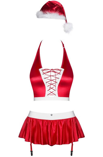 Obsessive Ms Claus Sexy Weihnachtskostüm - Sexy Kleidung 3