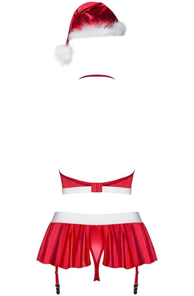 Obsessive Ms Claus Sexy Weihnachtskostüm - Sexy Kleidung 4