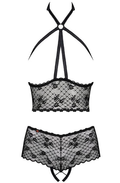 Obsessive Nettsy 2-teiliges Set Schwarz - Sexy Dessous 3