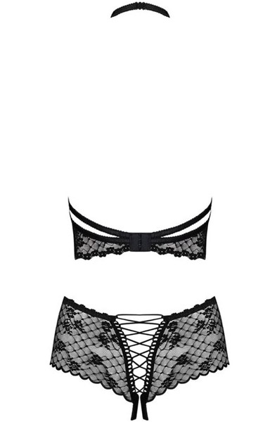 Obsessive Nettsy 2-teiliges Set Schwarz - Sexy Dessous 4