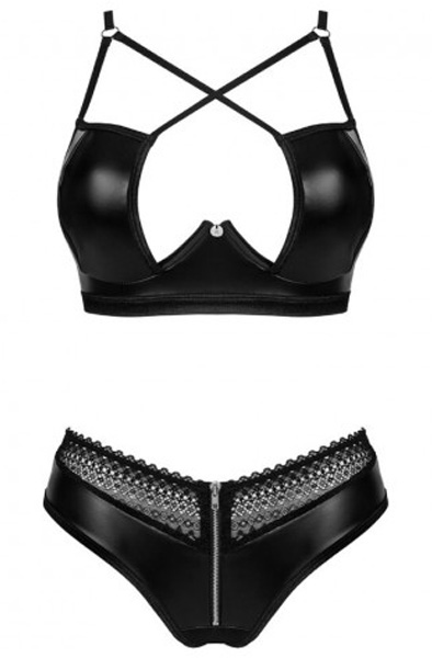 Obsessive Norides 2-teiliges Set Schwarz - BH & BH-Set 5