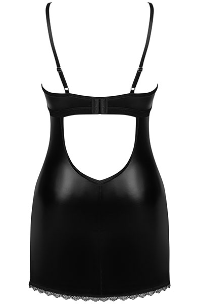 Obsessive Norides Negligé & String Schwarz - Sexy Dessous 4