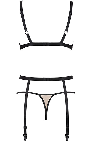 Obsessive Nudelia 3-teiliges Set - Sexy Dessous 4