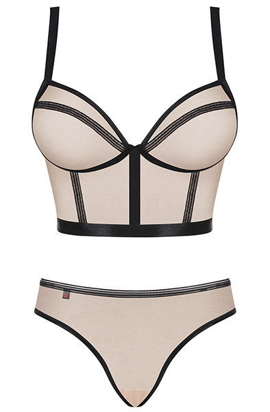 Obsessive Nudelia Top & Slip - Sexy Dessous 3