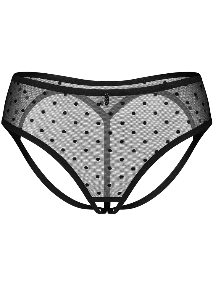 Obsessive Nuites Crotchless Panties - Slip mit offenem Schritt 2