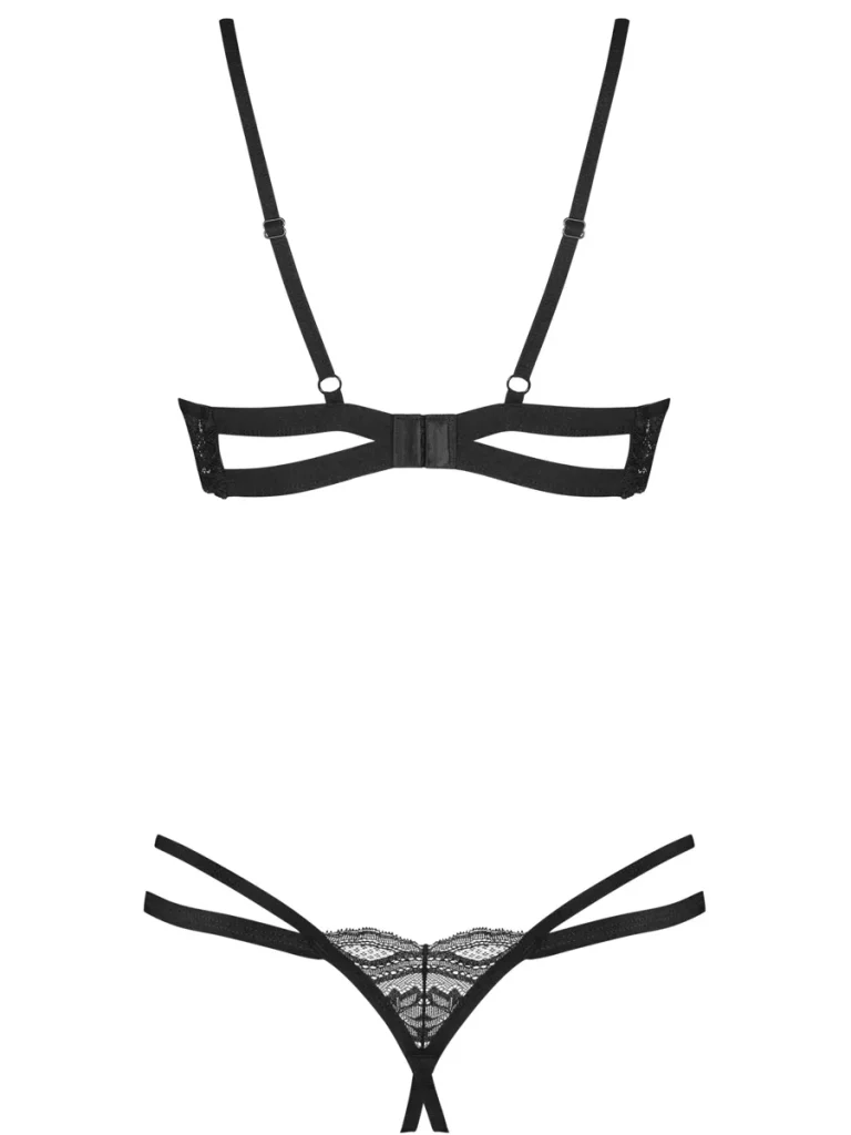 Obsessive Nutris 2-teiliges Ouvert Set - Sexy Dessous 5