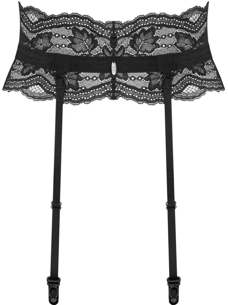 Obsessive Nutris Garter Belt Black - Halter für Strumpfhalter 2