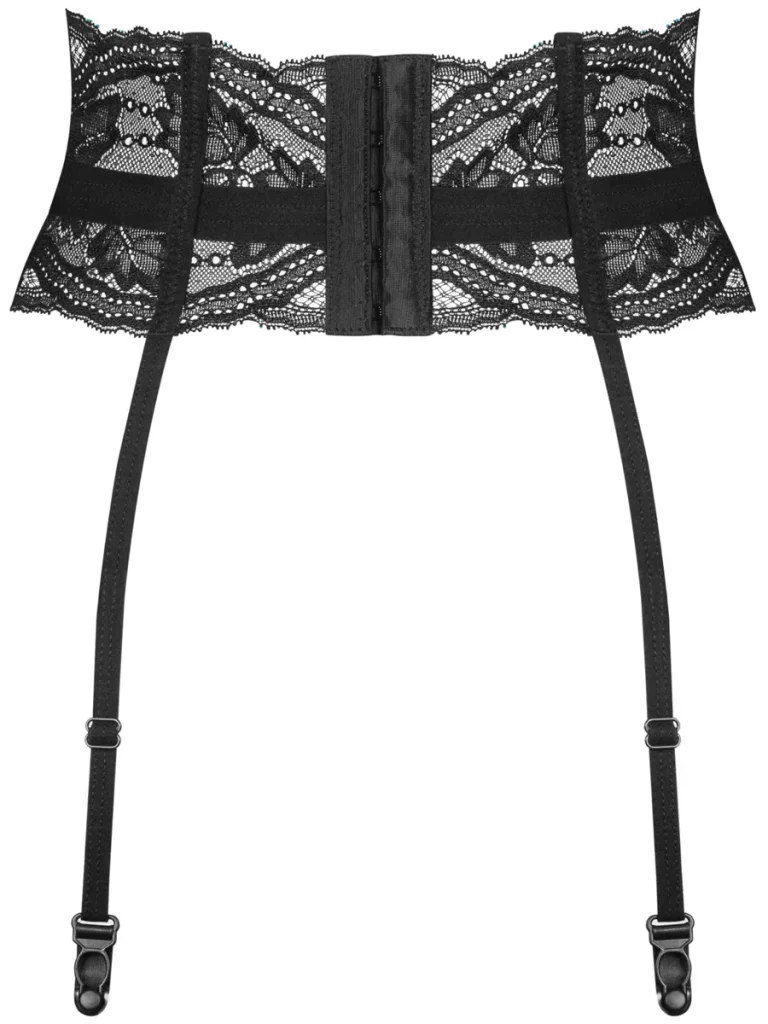 Obsessive Nutris Garter Belt Black - Halter für Strumpfhalter 3