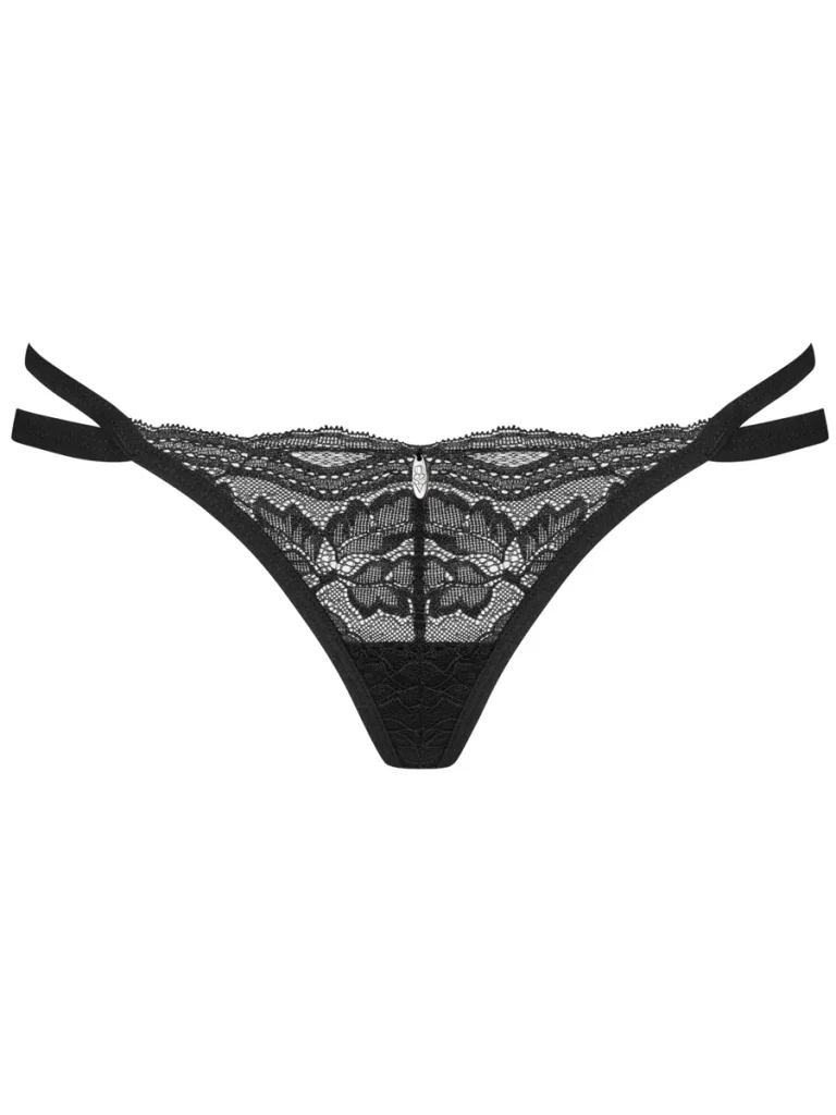 Obsessive Nutris Thong Black - Tangas 3