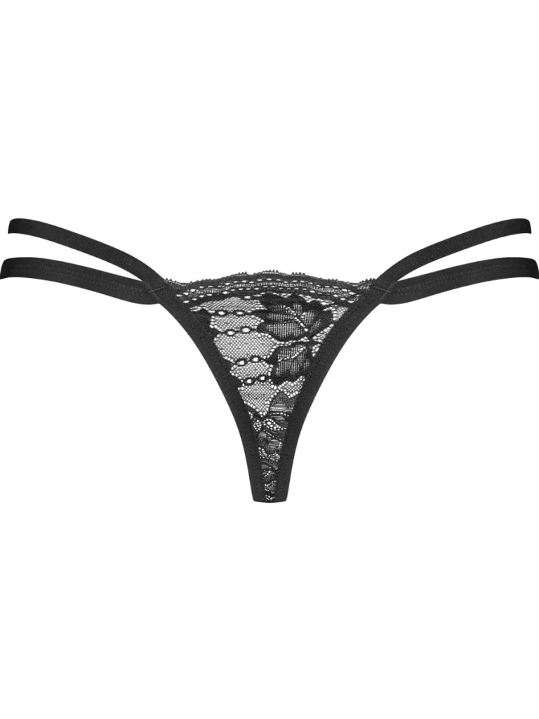 Obsessive Nutris Thong Black - Tangas 4